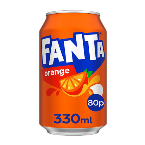 Fanta Orange Can Pmp 80P - Case Qty - 24