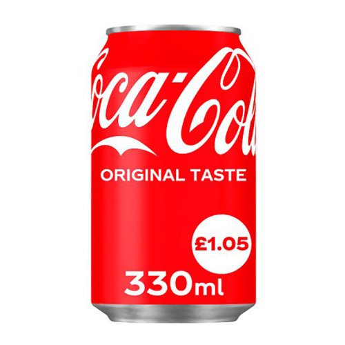 Coca Cola Can Pmp £1.05 - Case Qty - 24