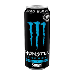 Monster Absolute Zero £1.65 500Ml – Case Qty – 12