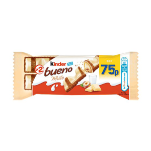 Ferrero Kinder Bueno White Pmp 75P – Case Qty – 30