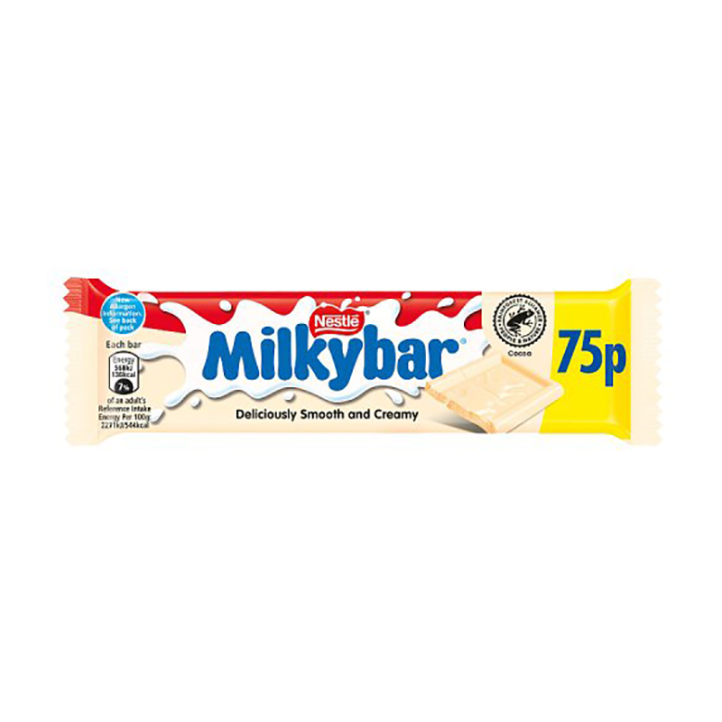 Milkybar Medium Bar Pm 75P - Case Qty - 40