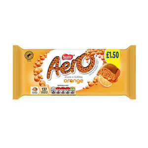 Nestle Aero Giant Orange £1.50 – Case Qty – 15