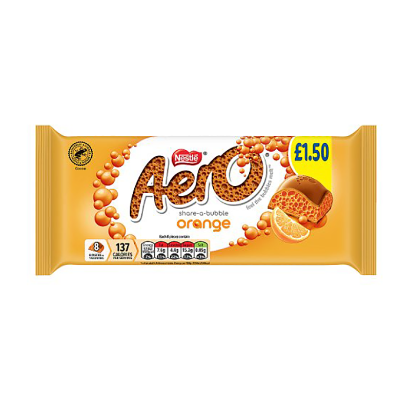 Nestle Aero Giant Orange £1.50 - Case Qty - 15