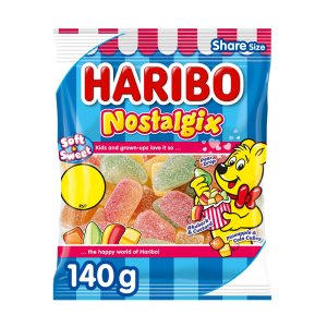 Haribo Nostalgix Pmp £1.25 – Case Qty – 12