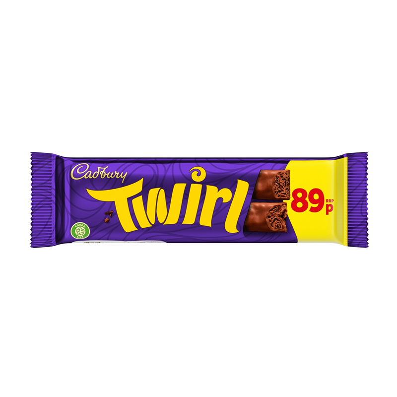 Cadburys Twirl Pmp 89P - Case Qty - 48