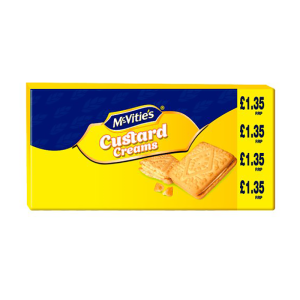 Mcvities Custard Creams 300G Pm 1.35 – Case Qty – 12