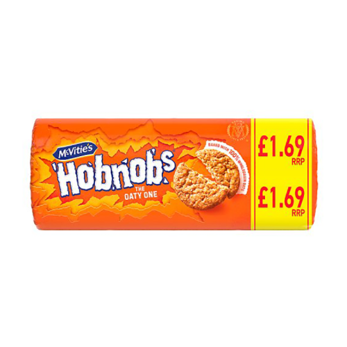 Mcvities Hob Nobs 255G Pmp £1.69 - Case Qty - 12