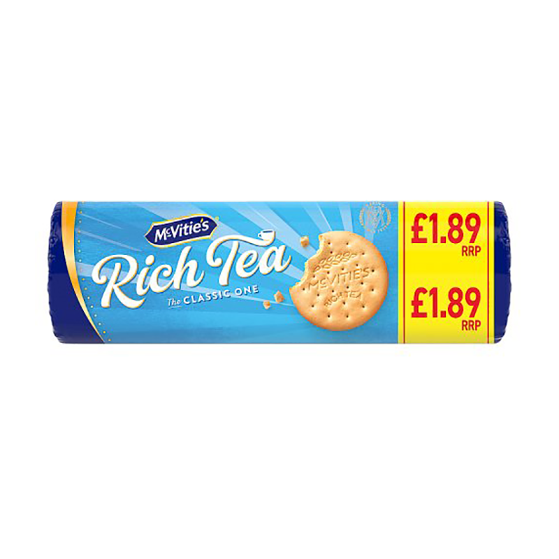 Mcvities Rich Tea 300G Pmp £1.99 - Case Qty - 12