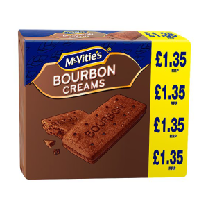 Mcvities Bourbon Creams 300G Pm 1.35 – Case Qty – 12