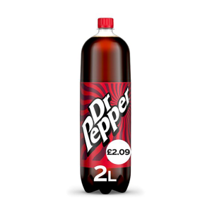 Dr Pepper 2Lt Pmp £2.09 – Case Qty – 6