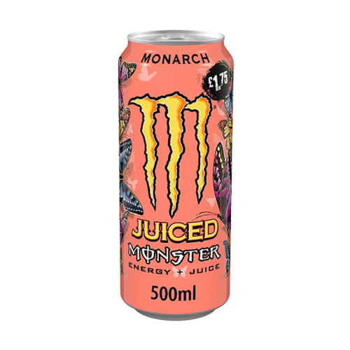 Monster Monarch 500Ml Pmp £1.75 - Case Qty - 12